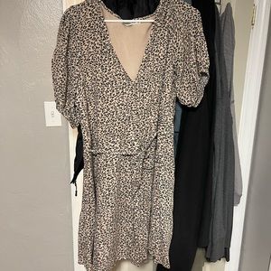 Abercrombie & Fitch Leopard Dress